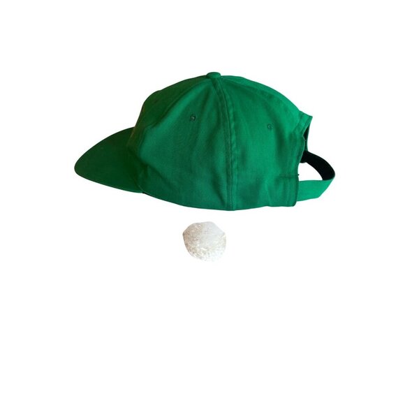 Team Kool Green Racing Cap 100% Cotton Adjustable Strap Made In Canada Green & E - Picture 2 of 5